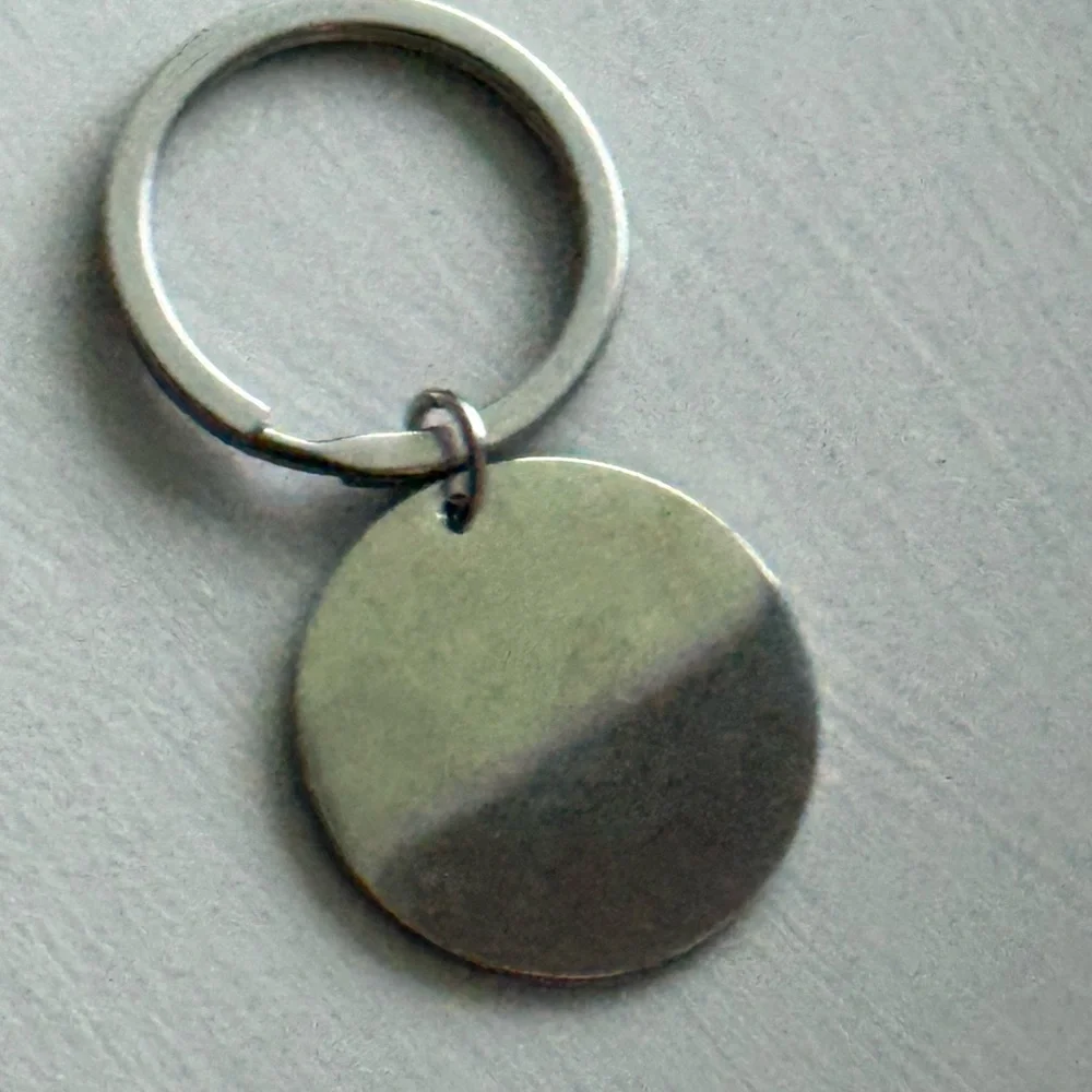 Engraved Keychain with Heartfelt Message